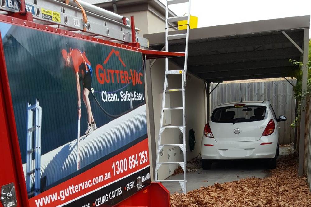 Gutter vac cleaning Young